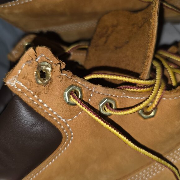 Womens Timberland Premium 6-Inch Boot - Wheat size 6 M - Picture 5 of 11